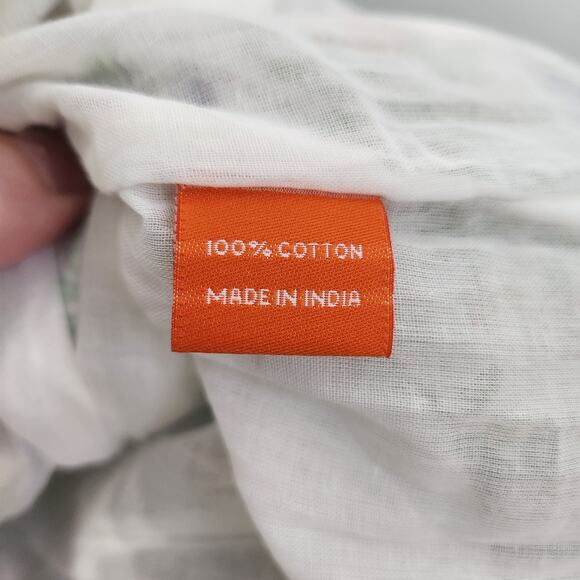 NEW Oliphant Smocked Waist V-neck Mini Dress Lupina Peri Floral Long Sleeve, S - Picture 15 of 15